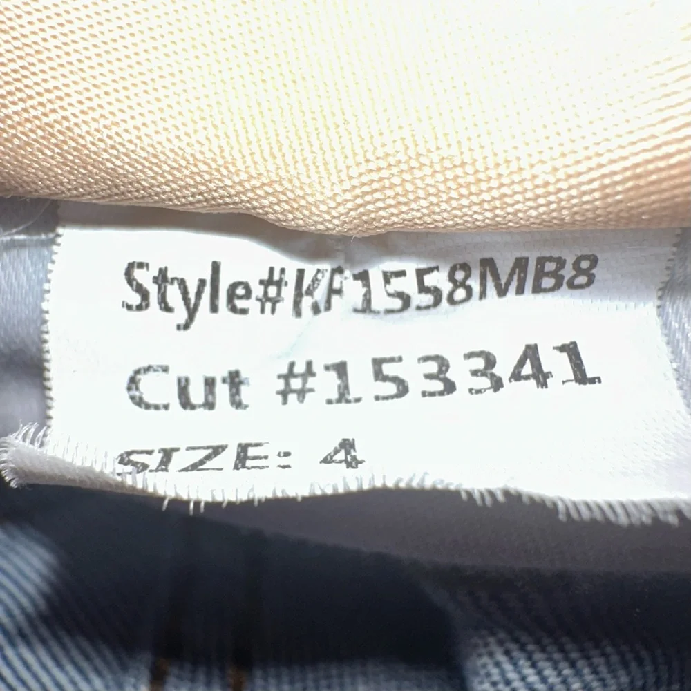 Kut From The Kloth Reese Ankle Straight Leg‎ Denim Raw Hem Jeans Women’s Size 4